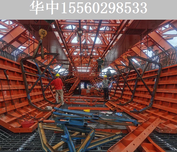 合肥1600吨上行式移动模架